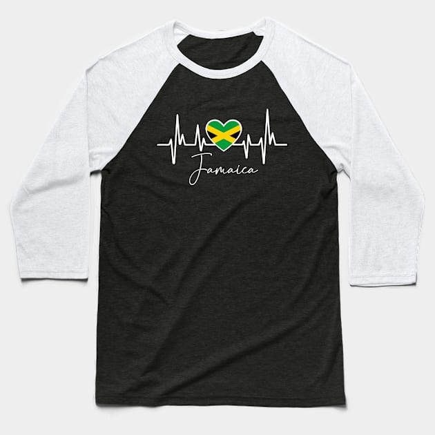 jamaica Baseball T-Shirt by daybeear